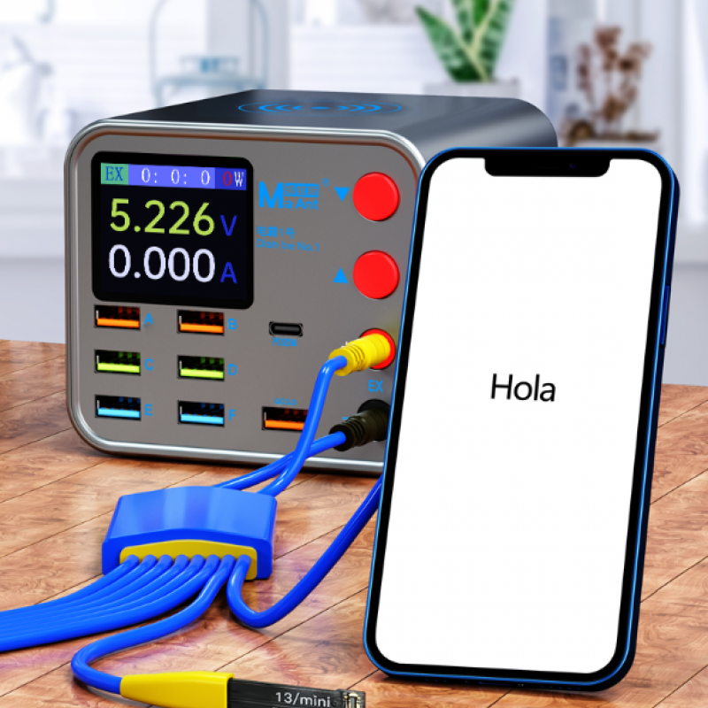MaAnt Usb 8 Port Dijital Power Supply QC3.0 