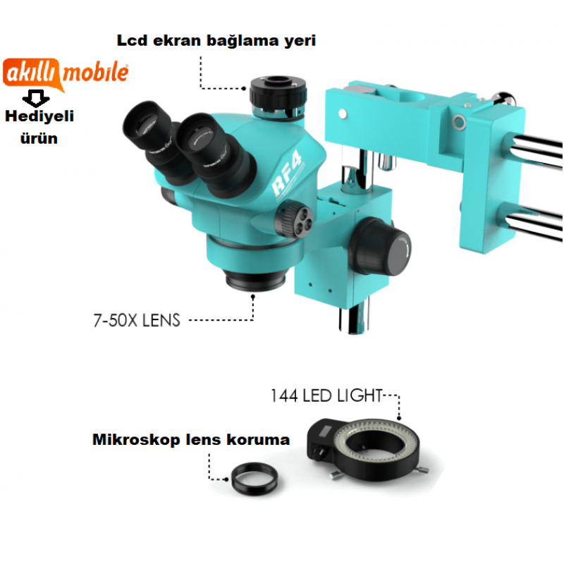 RF4- Mikroskop akrobatlı serisi ekransız