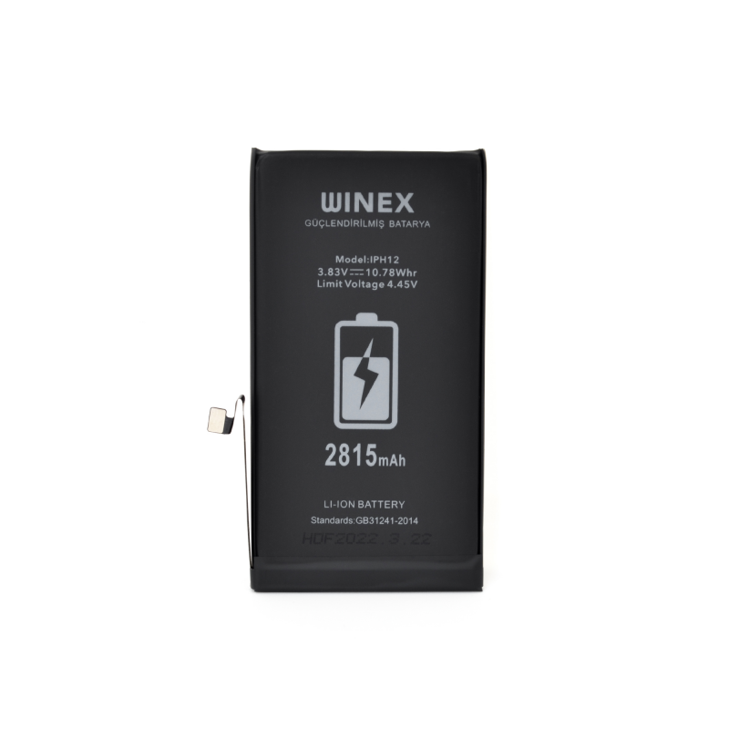 İphone 12 Güçlendirilmiş Premium Batarya