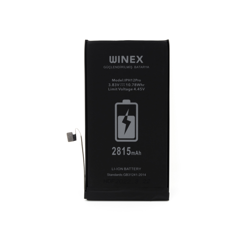 İphone 12 pro Güçlendirilmiş Premium Batarya