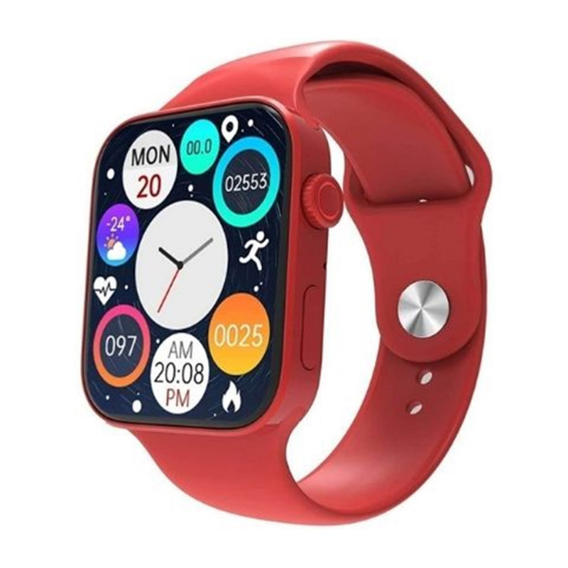 Watch 7 Series Android İos Uyumlu Akıllı Saat Kırmızı