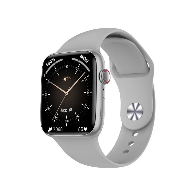 Watch 7 Series Full Secreen Android İos Uyumlu Akıllı Saat Gümüş
