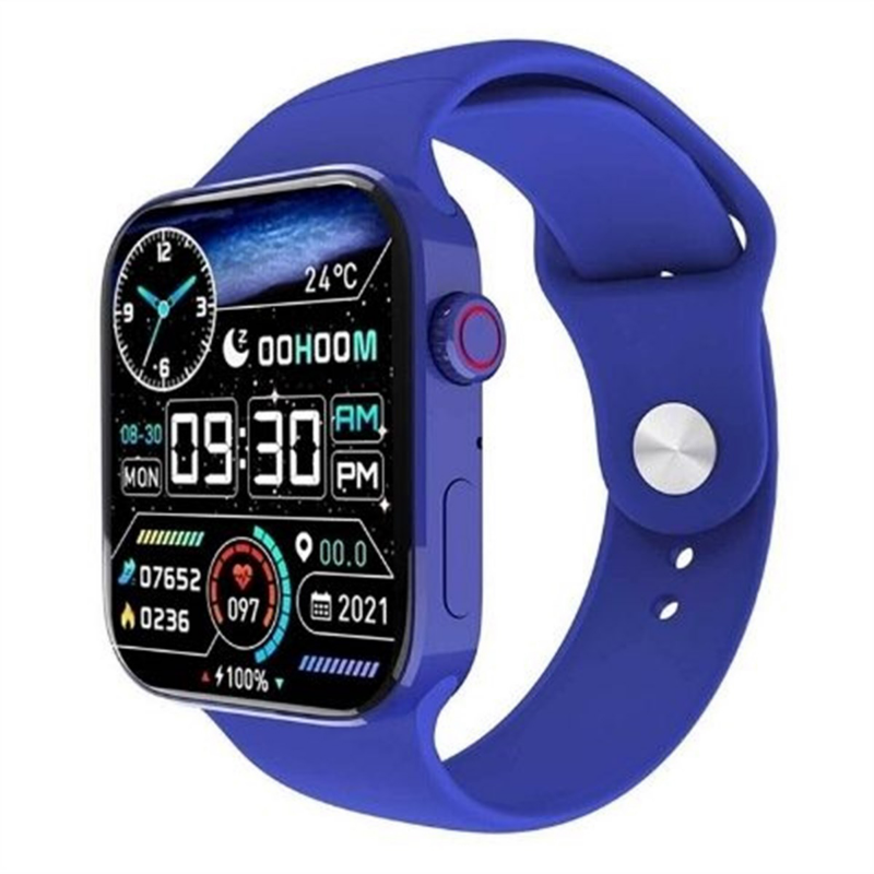 Yeni Nesil Watch 7 Series Android İos Uyumlu Akıllı Saat Mavi