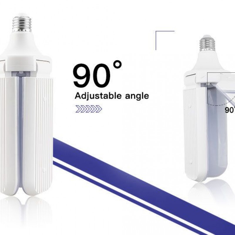 45 Watt Pervane Led Ampul 3 Kollu Beyaz Işık