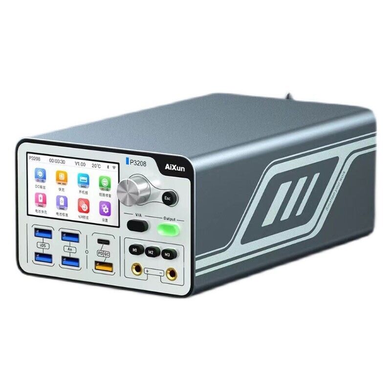Aixun P3208 32V-8A güç kaynağı 320W + iPhone 6-14 PM Tek Tuşla Güç Testi