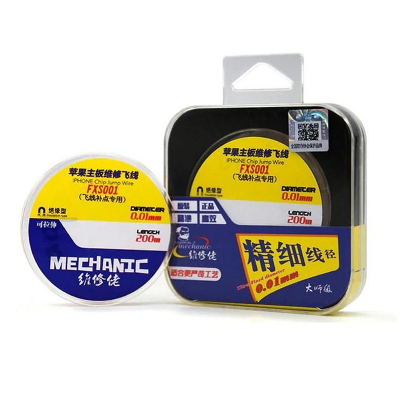 Mechanic FXS001 Hat Çekme Teli 0.01mm 100 Metre