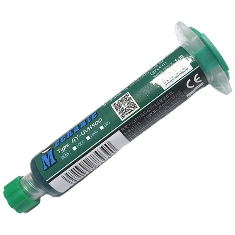 Mechanıc Uv Anakart Yeşil Renk 10Cc Boya