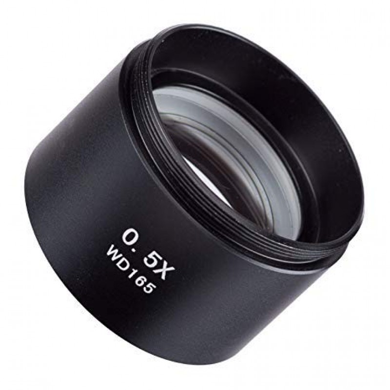  0.5X Mikroskop yardımcı objektif Lens 48mm 