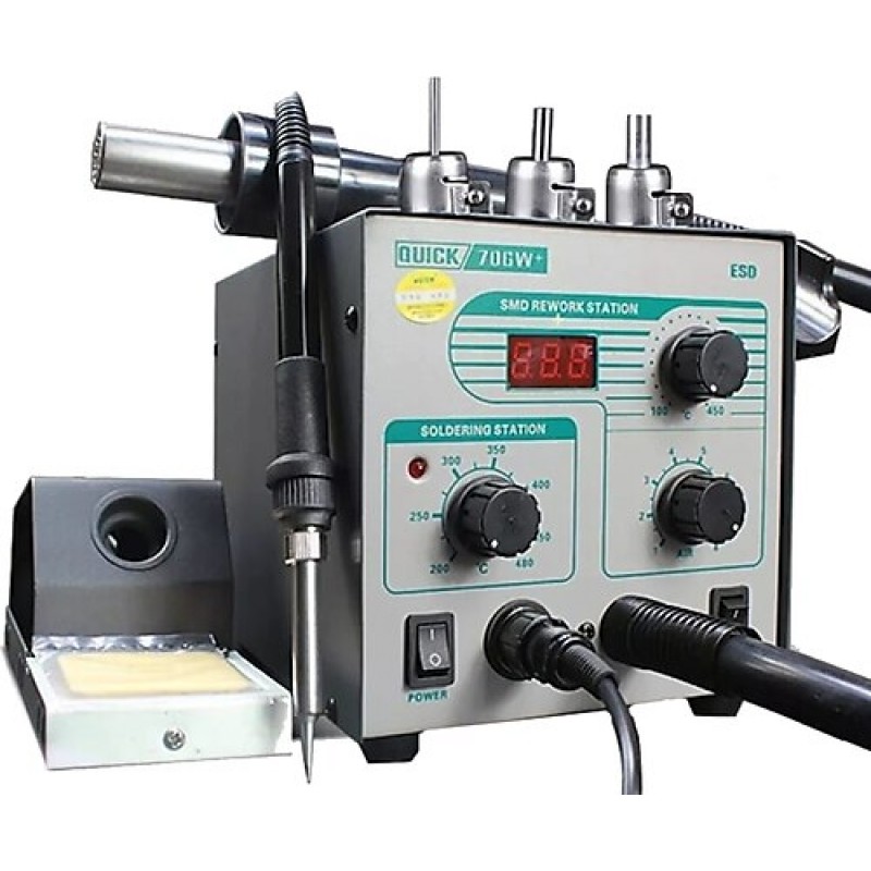Quick 706W+ Profosyonel Sıcak Hava Üfleme Istasyonu